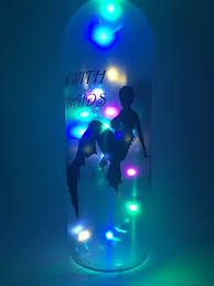 Unicorn Mermaid Light Led Bottle Lamp Magical Mythical Etsy Bottle Lamp Light Up Bottles Birthday Lights