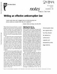 All wills can be deposited, whether they are written by the public trustee or privately prepared, and regardless of who you choose as executor. Writing An Effective Anticorruption Law