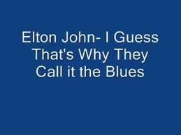 I Heard Elton John S I Guess That S Why They Call It The Blues Yesterday On Pandora It Had Been Years What A Gorgeous So Blues Music Elton John Music Book