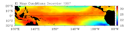 Pacific Ocean Temperatures El Nino Theme Page A