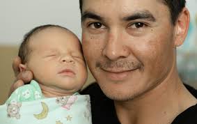 Ava Mae's definitely going to be daddy's girl