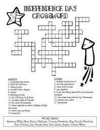 Independence Day Crossword Puzzle Crossword Crossword Puzzle Crossword Puzzles