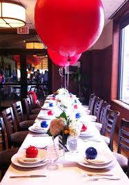 30 best foods to make for your kid's birthday party. Table Setting Loving This Birthday Dinner Party Ball Theme Birthday Birthday Dinners