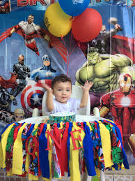 Birthday Theme For 1 Year Old Baby Boy Super Hero Theme First Birthday 1 Year Old Birthday Party Baby Boy First Birthday Superhero Theme Party