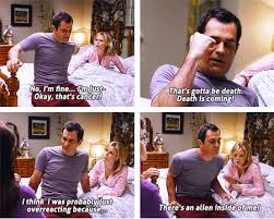 Pin By Alana Banks On Just Smile Modern Family Quotes Modern Family Kidney Stones Funny