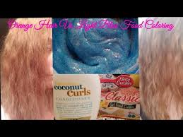 The color results are not permanent and will last depending on the condition of your hair. Food Coloring And Developer Toner Coloring Walls