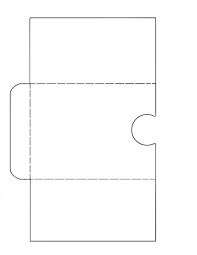 Minibookpockettemplate Jpg 3545 4581 Gift Card Envelope Template Gift Card Envelope Envelope Template