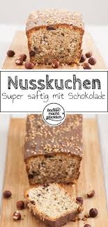 Dieser Einfache Nusskuchen Schmeckt Der Ganzen Familie Zum Nachmittagskaffee Om Kuchen Rezept Nusskuchen Nusskuchen Mit Schokolade Saftiger Nusskuchen
