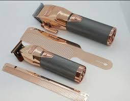 Rosefx is a professional, all metal, lithium outlining trimmer. Babyliss Pro Rose Gold Clipper Trimmer Comb Bundle Universal Barber Hair Clippers Barber Accessories Shaving Tools