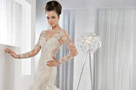 Lace over satin fit and flare wedding dress stella york. Five Wedding Dress Boutiques Every Glasgow Bride To Be Should Visit Glasgow Live