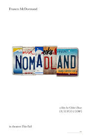 World traveling nomad photographer of landscapes and other fine art. Friday One Sheet Nomadland