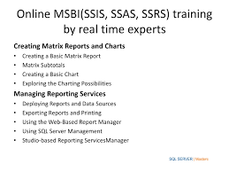 PPT - MICROSOFT BUSINESS INTELLIGENCE (SSIS, SSAS, SSRS) by Expert  PowerPoint Presentation - ID:1083594