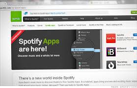 spotify apps is a facebook like platform play nov 30 2011