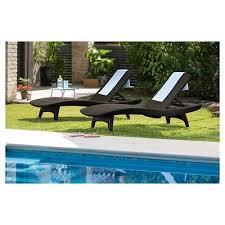 The best chaise lounges ensure you are comfortable and can fit with different outdoor settings. Pacific Sun 2 Pack Lounger With Table Brown Keter Whiskey Brown Outdoor Patio Chaise Lounge Lounge Chair Outdoor Patio Chaise Lounge