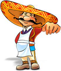 Pin De Judy Ayers En Clipart Taco Dibujo Animado Dibujos De Cocineras Chefs Mexicanos