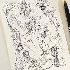 Liana Hee Lianahee Foto I Video V Instagram Mermaid Art Mermaid Artwork Cartoon Art Styles