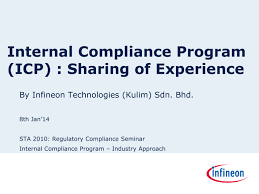 Why do you want to work at infineon in melaka? Internal Compliance Program