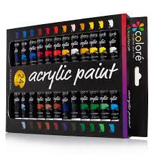 It delivers products of international quality standards and state of the art paint development techniques. Colore Acrylic Paint Set 24 Colors Buy Online In Bangladesh At Bangladesh Desertcart Com Productid 27772375