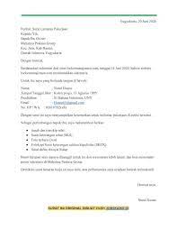Sebelum kita masuk ke contoh cover pertama, pada siapa surat tersebut ditujukan. 48 Contoh Surat Lamaran Pekerjaan Yang Baik Dan Benar Doc Pdf
