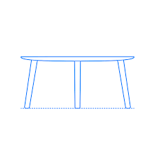 A 3' round table would pair really well with a 5' round rug. Coffee Tables Accent Tables Dimensions Drawings Dimensions Com