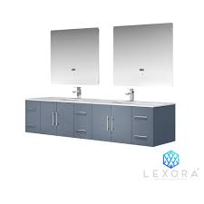 Maybe you would like to learn more about one of these? Geneva 84 Inch Color Dark Grey Floating Double Bathroom Cabinet