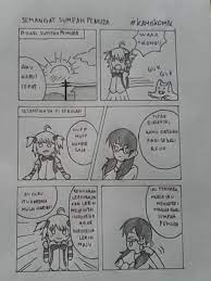 Dengan ratusan font cantik dan gratis untuk digunakan, anda dapat. Contoh Gambar Ilustrasi Komik Yang Mudah Digambar Iluszi