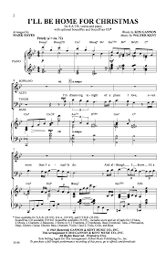 I Ll Be Home For Christmas Satb Arr Mark J W Pepper Sheet Music Choral Sheet Music Sheet Music Christmas Music