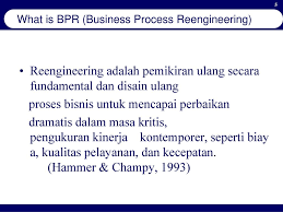 Business Process Reengineering Bpr Ppt Download