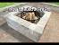 Stamped Concrete Fire Pit