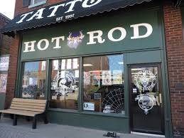 Hot rod tattoo martins ferry. 2