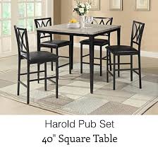 Includes dining table and 4 chairsmade of wood and veneerschairs have classic. Dinette Sets Hotel To Home Hotel Surplus