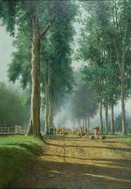  Mentahan Cover Wattpad Landscape Art Landscape Paintings Village Photography