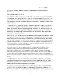 Formal Complaint Letter Of Harrasment Awesome Sample Grievance Letter In 2020 Letter Templates Letter Templates Free Nursing Cover Letter