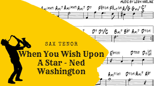 In sweden, norway and denmark, the song has become a christmas song, often referring to the star of bethlehem. When You Wish Upon A Star Sheet Music Sax Tenor Youtube