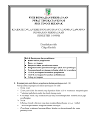 Bertujuan membantu calon stpm yang gagal atau berprestasi lulus sebahagian ke arah meningkatkan pencapaian agar mencapai faktor pengeluaran. Koleksi Esei Panjang Semester 1 2021 Pdf