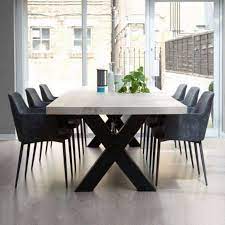 24 Top Modern Industrial Dining Furniture Set Design And Decorating Ideas Diningroomdeco Concrete Dining Table Stone Dining Table Industrial Dining Furniture