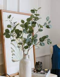 Eucalyptus Unbelievably Realistic And Luxuryartificial Etsy Plant Centerpieces Fake Plants Decor Greenery Decor