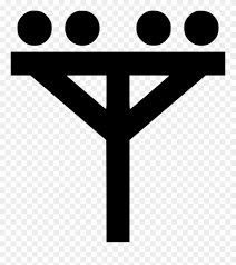 Download Pole Vector Svg Svg Black And White Stock Electric Pole Icon Png Clipart 565886 Pinclipart