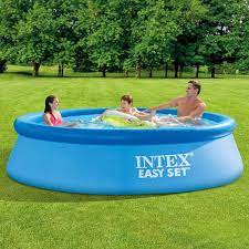 pas besoin de plus pour ravir vos bambins piscine intex ref 442091 diam 244 cm hauteur 76 easy set pools best above ground pool inflatable pool