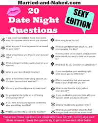 You can use this swimming information to make your own swimming trivia questions. 20 Sexy Date Night Questions Free Printable
