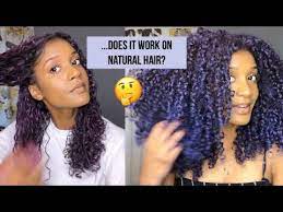 I Tried Temporary Hair Color Wax On My Curls And Mofajang Review Demo Youtube