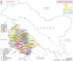 Street directory and map of jammu district. Jammu And Kashmir Map Union Territory Information Facts And Tourism