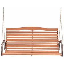This seat can be your oasis to unwind and curl up with a good book. Country Garden 4 Hardwood High Back Porch Swing With Chains For 1 2 People Walmart Com Patio Swing Porch Swing Garden Swing Seat