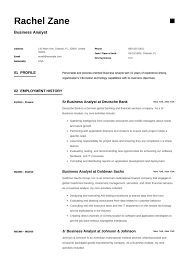 Business Analyst Resume Sample Template Example Cv Formal Design Server Resume Manager Resume Resume Guide