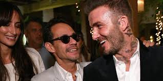 David Beckham & Marc Anthony Party At Art Basel In Miami