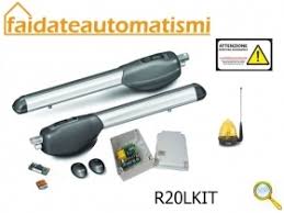 Prezzo kit automazione cancello a battente 230v automatico faac bft came serai. Kit Roger Tecnology Faidateautomatismi