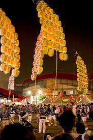 The Kanto Matsuri Pole Lantern Kanto Festival In Akita Japan Japanese Festival Festivals Of Japan Matsuri Festival