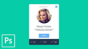 Maybe you would like to learn more about one of these? Flat Design Create Profile Card User Interface With Photoshop Cc Youtube