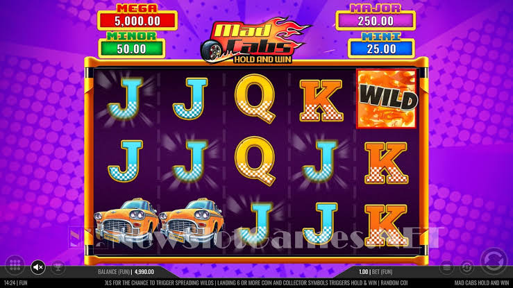 Mad Cabs Hold & Win Slot Review & Demo by Iron Dog - Play Free Online