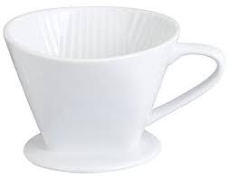 Hic Filter Cone Porcelain Number 4size Filter Brews 8 To 12cups Check Out The Image By Visiting The Link Pour Over Coffee Coffee Uses Reusable Coffee Filter